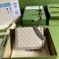 Gucci Dionysus Mini Shoulder Bag in White GG Supreme Canvas