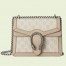 Gucci Dionysus Mini Shoulder Bag in White GG Supreme Canvas