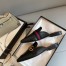 Gucci Women's Slippers in Black Leaher with Signature Web