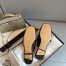 Gucci Women's Slippers in Black Leaher with Signature Web