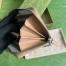 Gucci GG Marmont Zip Around Wallet In Rose Beige Matelasse Leather