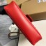 Gucci GG Marmont Medium Shoulder Bag in Red Chevron Leather