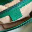 Gucci GG Marmont Small Shoulder Bag in Green Crocodile Leather