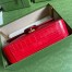 Gucci GG Marmont Small Shoulder Bag in Red Crocodile Leather