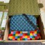 Gucci GG Marmont Small Camera Bag in Blue GG Canvas