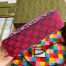 Gucci GG Marmont Small Camera Bag in Pink GG Multicolor Canvas