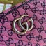 Gucci GG Marmont Small Camera Bag in Pink GG Canvas