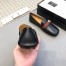 Gucci Men's Driver Loafers in Black Leather with Web