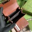 Gucci Padlock Trifold Wallet In GG Supreme Canvas