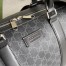 Gucci Medium Carry-on Duffle Bag in Black GG Supreme Canvas