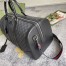 Gucci Medium Carry-on Duffle Bag in Black GG Supreme Canvas