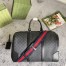 Gucci Medium Carry-on Duffle Bag in Black GG Supreme Canvas
