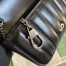 Gucci GG Marmont Super Mini Bag in Black Matelasse Leather