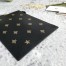 Gucci Portfolio Pouch in Black Leather with Bee and Star