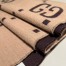 Gucci GG Jacquard Wool Silk Scarf in Brown and Beige