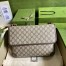 Gucci Neo Vintage Messenger Bag in Beige Supreme Canvas