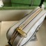 Gucci Ophidia Mini Camera Bag in White GG Supreme Canvas