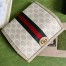 Gucci Ophidia Continental Wallet in White GG Supreme Canvas