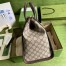 Gucci Ophidia GG Medium Tote Bag in Supreme Canvas