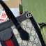 Gucci Ophidia Small Tote Bag in Blue GG Supreme Canvas