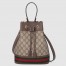 Gucci Ophidia GG Small Bucket Bag in Beige Supreme Canvas