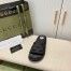 Gucci Women's Slide Sandals in Black Rubber GG
