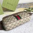 Gucci Ophidia GG Belt Bag in Beige GG Supreme with Brown Leather