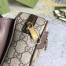 Gucci Ophidia GG Belt Bag in Beige GG Supreme with Brown Leather