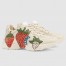 Gucci Women's Rhyton Sneakers With Strawberry Print