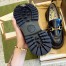 Gucci Women's Horsebit Loafers in Black Leather with Lug Sole