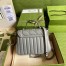 Gucci GG Marmont Mini Top Handle Bag in Grey Matelasse Leather