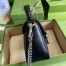 Gucci GG Marmont Mini Top Handle Bag in Black Matelasse Leather