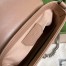 Gucci GG Marmont Mini Top Handle Bag in Rose Beige Matelasse Leather
