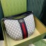 Gucci Ophidia GG Small Crossbody Bag in Blue Supreme Canvas
