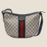Gucci Ophidia GG Small Crossbody Bag in Blue Supreme Canvas
