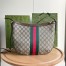 Gucci Ophidia GG Small Crossbody Bag in Beige Supreme Canvas
