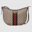 Gucci Ophidia GG Small Crossbody Bag in Beige Supreme Canvas
