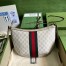 Gucci Ophidia GG Small Crossbody Bag in White Supreme Canvas