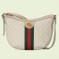 Gucci Ophidia GG Small Crossbody Bag in White Supreme Canvas