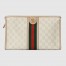 Gucci Ophidia GG Toiletry Case in White GG Supreme Canvas