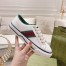 Gucci Women's Tennis 1977 Sneakers in White GG Fabric