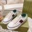 Gucci Women's Tennis 1977 Sneakers in White GG Fabric