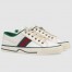 Gucci Women's Tennis 1977 Sneakers in White GG Fabric