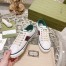 Gucci Men's Tennis 1977 Sneakers in White GG Fabric