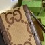 Gucci Horsebit 1955 Mini Bag in Jumbo GG Canvas