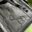 Gucci Backpack in Black Jumbo GG Leather 