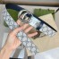Gucci GG Marmont Reversible Belt 38MM in Blue GG Canvas