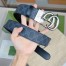 Gucci GG Marmont Reversible Belt 38MM in Black GG Canvas