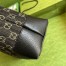 Gucci Ophidia GG Medium Tote Bag in Black GG Jacquard Denim