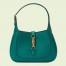 Gucci Jackie 1961 Small Hobo Bag in Green Grained Leather